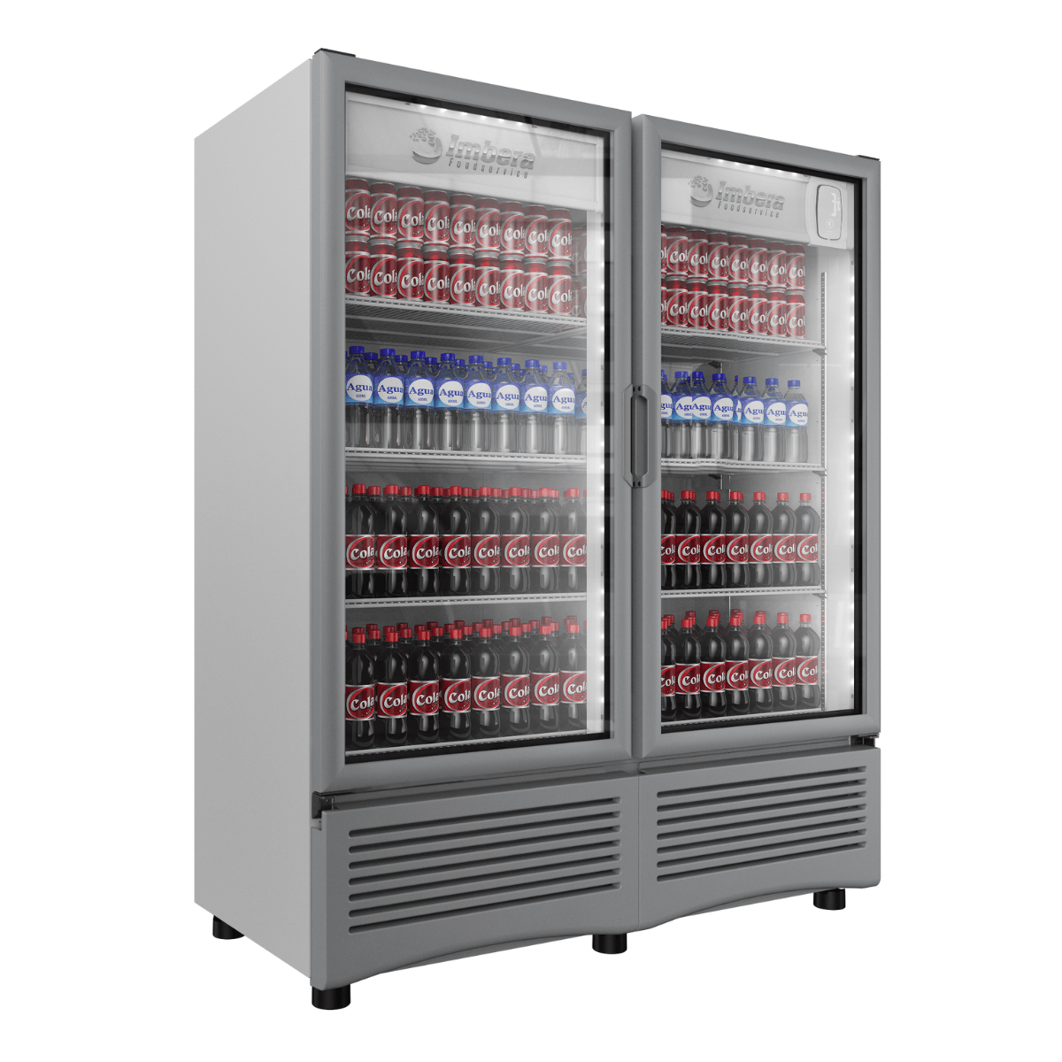 VRD35 Refrigerador Vertical de 2 Puertas de 35 Ft3 Cil Gris